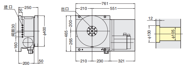機床數（shù）控分度轉台